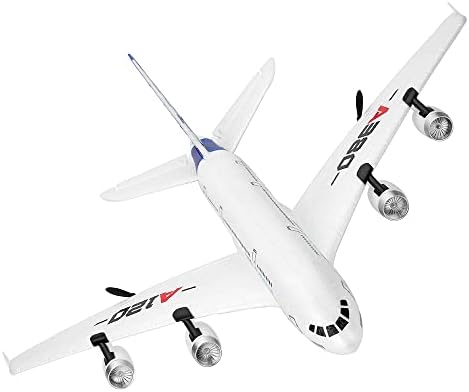 GoolRC RC Airplane, WLtoys XK A120 A380 Aircar Model Plane, 3CH 2.4G Remote Control Airplane, EPP Fixed-Wing RC Aircraft RTF Toy for Adults