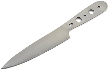 440c Stainless Steel Chef's Knife Blank (Cryogenically Enhanced) Made in USA [SS106]