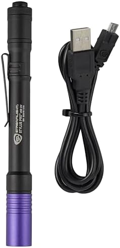 Streamlight 66149 Stylus Pro UV LED Penlight with Holster, Black