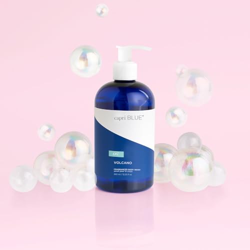 Capri Blue Body Wash - Citrus and Sugar Scented Liquid Moisturizing Body Wash - Luxury Moisturizing Liquid Soap for Shower - Sulfate