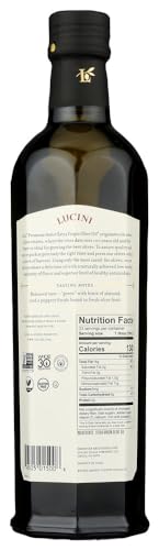 Lucini Extra Virgin Olive Oil, Premium Select, 17-Ounce, Glass Bottle