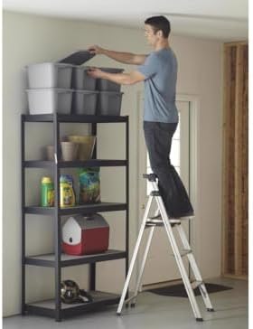 Cosco 20552GAB Aluminum Step Ladder, 5-Foot