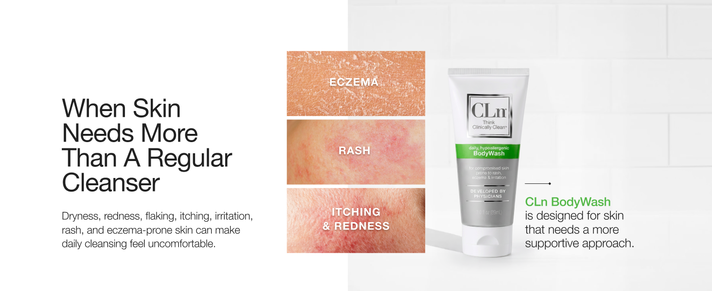 CLn Bodywash for senstivie skin
