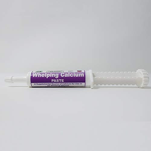 Canine Whelping Calcium Paste Combines Calcium Propionate, Calcium Lactate and Vitamin D3 for Better Calcium Absorption
