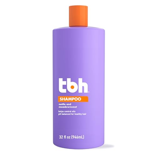 TBH Teen & Kids Shampoo - Lightweight and Detangling Hydrating Hair Shampoo for Dry, Oily, Fine, Curly