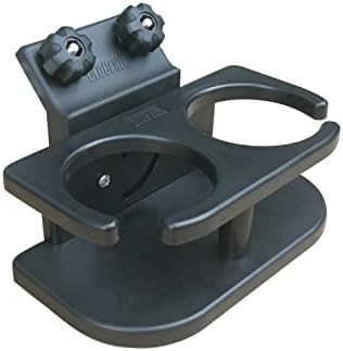 Brocraft Lund Boat Drink Holder/Lund Sport Track 45 Degree Cup Holder/Double Drink Holder for for 45 Degree Lund Sport Track /G3 Track/Ranger