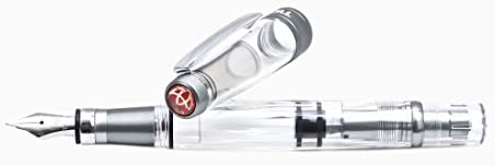 TWSBI Diamond 580ALR Nickel Gray Fountain Pen Nib F