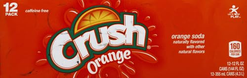 Crush Orange Soda, 12 fl oz (pack of 12)