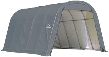 ShelterLogic 73342 Green 12'x20'x10' Round Style Shelter