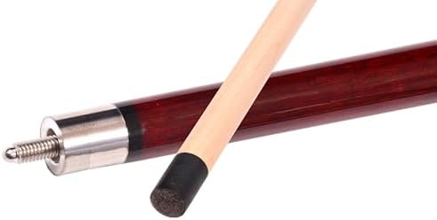 Accuplay Billiards 58" - 2 Piece Break Pool Cue Stick Made of Hardwood Canadian Maple - 23 Ounce Choose Black, Red, Green or Blue