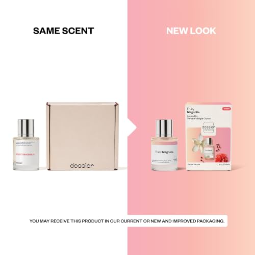 Dossier - Fruity Magnolia - Inspired by Bright Crystal - Women EDP | 1.7 fl oz (50ml) - Magnolia - Fruity Magnolia Eau de Parfum for Women