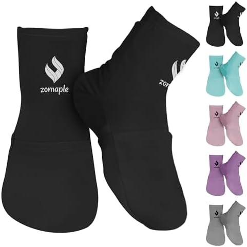 Zomaple Cold Therapy Socks, 2 Gel Packs for Neuropathy & Hot Feet Comfort