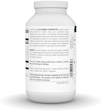 Source Naturals Extra Strength Glucosamine Chondroitin, 120 Tablets | Promotes Healthy Joints*