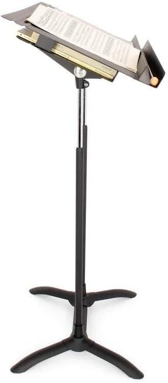 Manhasset 5401 Regal Conductor's Music Stand | Wide Conductor's Desk, Adjustable Height, Orchestra, Choir, Band, Rehearsal