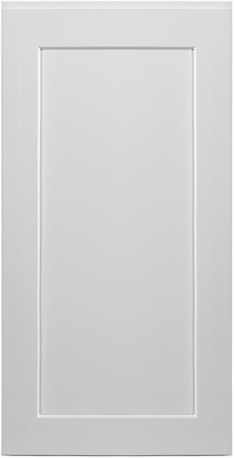 Design House Brookings Kitchen Wall Cabinet, 12", White | Adjustable Shelves, Adjustable Hinges, Wall Mount, Contemporary/Modern, Wood, Kitchen, 561530