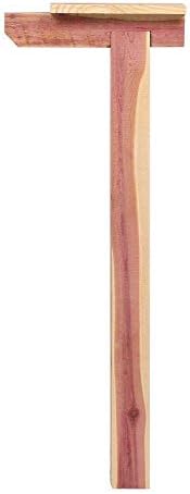 Gibraltar Mailboxes Cedar Drive-In Aromatic Cedar Wood, Mailbox Post, DPK00000