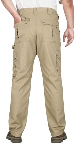 TICOMELA FR Pants for Men 7.5oz Lightweight (9 Pockets) Multi-Pocket 100% C