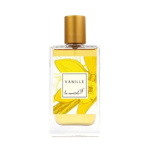 Les Essentiels Vanille EDP Spray - Floral Amber Fragrance - Perfume for Women - Opens with Notes of Jasmine and Ylang Ylang - 2.7 oz
