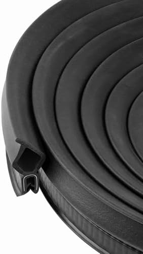 Trim Seal Vertical Bulb Lock Seal 0.87" Bulb Height x 0.039" to 0.22" Grip Range (5 Feet)