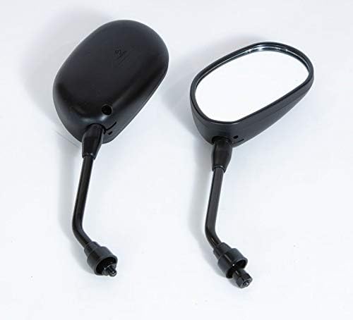 Deluxe Scooter Rear View Mirror Pair for Most Pride Mobility Scooters (Only Works with Scooters with Screw Holes On The Tiller)