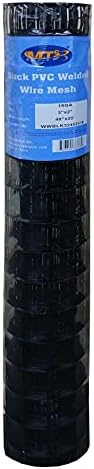 16GA Galvanized 48in x 50ft-3in x 2in Welded Wire Mesh Garden Economy Fence