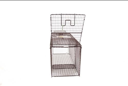 Tru Catch 30FCD Fat Cat Humane Live Animal Trap - Easy & Safe Catch & Release Animal Trap for Cats, Rabbits