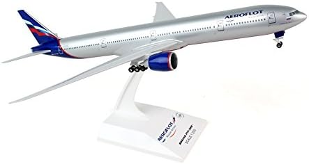 SkyMarks American Airlines Boeing 777-300 1/200 Airplane Model Kit – New Livery Highly Detailed Snap-Fit Collectible with Display Stand for Adult Collectors Ages 14+