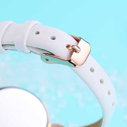 NUOVO Women's Silicone Sports Watch - Crystal Accented Leather Strap Analog Display