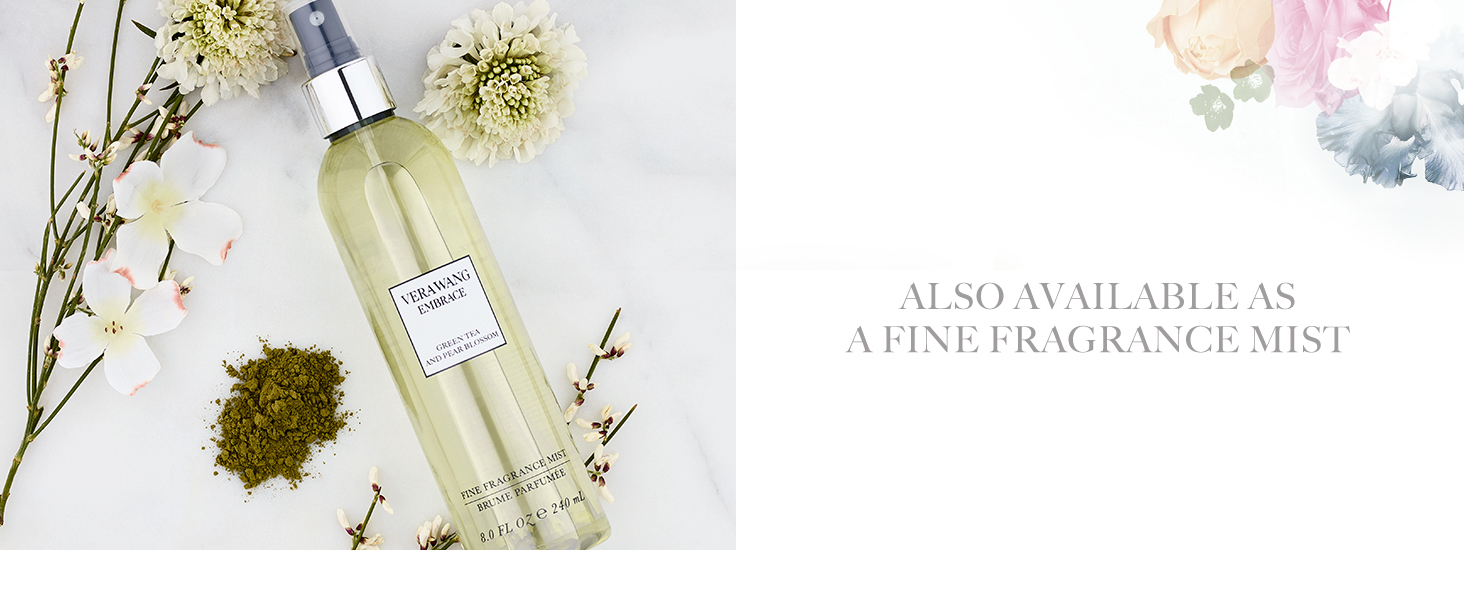 Green Tea &amp; Pear Blossom is also available as a fine fragrance mist