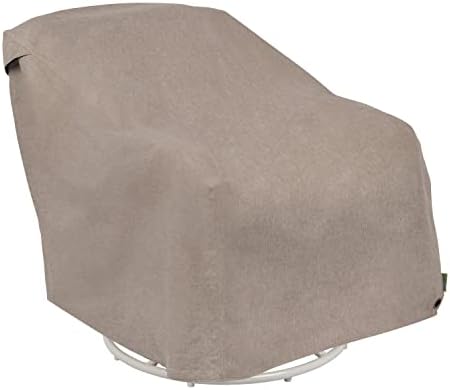 Modern Leisure Garrison Swivel Lounge Patio Chair Cover - Weather-Resistant Fabric - Outdoor Furniture Protection Perfect for Patio, Deck
