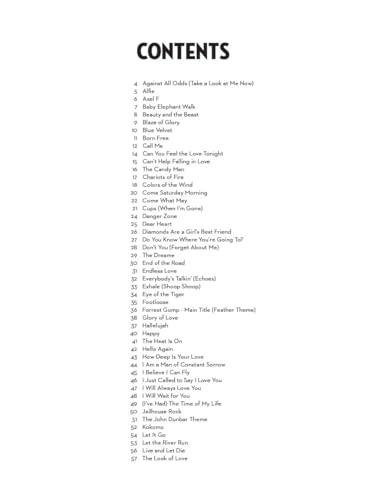 101 Movie Hits for Alto Saxophone | 101 Film Favorites Including Beauty and the Beast, Eye of the Tiger