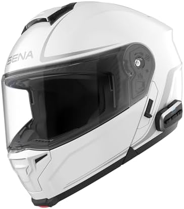 Sena OUTRUSH 2 Modular Smart Motorcycle Helmet with Bluetooth Connectivity and Mesh Intercom Communication