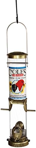 Cole's TT04 Terrific Tube Bird Feeder, 4-Port