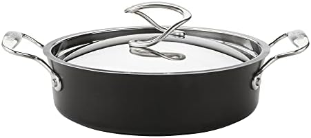Circulon Style Hard Anodised Sauteuse, 24cm/2.8L