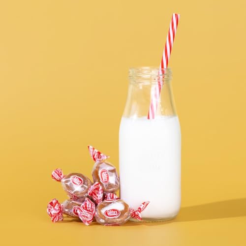 Goetze's Candy Classic Vanilla Caramel Creams, 4 oz Bags 3 Pack | Individually Wrapped Chewy Caramel & Vanilla Cream Treats, Fresh from the Factory
