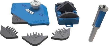 Kreg Corner Routing Guide Set with 1/2" Shank Flush-Trim Bit (PRS1000 + PRS500)