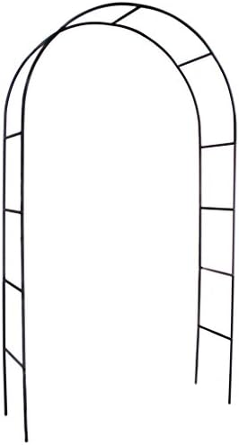 1. GO Steel Garden Arch, 7'8" High x 4'5" Wide, Garden Arbor for Various Climbing Plant, Outdoor Garden Lawn Backyard