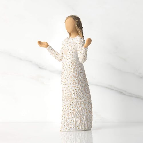 Willow Tree Everyday Blessings, Sculpted Hand-Painted Figure with Gold Leaf | Cast from a Susan Lordi Original Carving