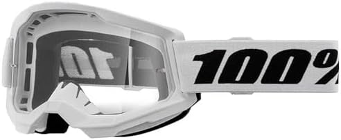 100% STRATA 2 Goggles - Sports Goggles for Motocross & Mountain Biking - Eyewear for Bike Riders - Motocross Eyewear for Men