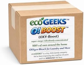 ecoGeeks OXY-BOOST Oxygen Bleach 20LB Bulk Packaged by ecoGeeks