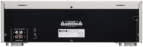 TEAC Double Cassette Deck W-1200 (SILVER)【Japan Domestic genuine products】 【Ships from JAPAN】