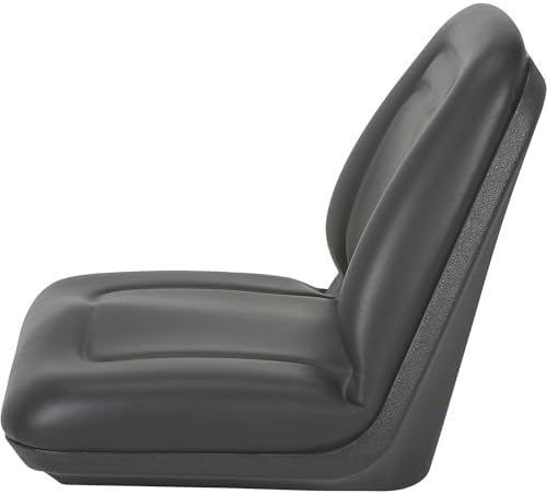 A & I Deluxe Midback Utility Lawn Mower Seat - Black, Model Number TM555BL