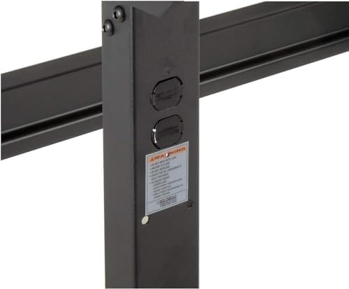 Global Industrial Adjustable Height Workbench C-Channel Leg, 60" W x 30" D