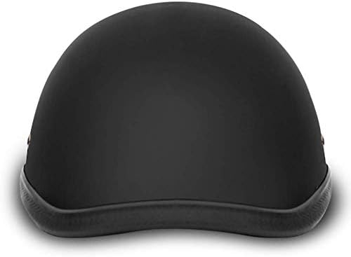 Daytona Helmets Eagle Headgear for Men - Novelty Half Helmet with Breathable Liner - Retro Skull Cap Helmet with Head Wrap