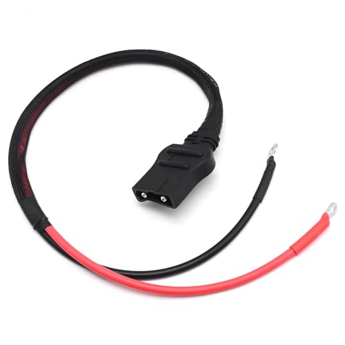 Anxingo 21294 2-Pin Battery Cable Harness Plow Side, Replacement for Western Unimount and Ultramount Straight Blade Plows, Replaces 8245