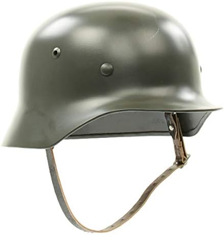 German WWII M35 Steel Helmet- Stahlhelm 35 WW2 M1935- Extra Large Shell- Size 70
