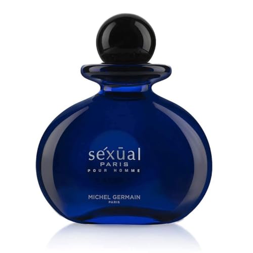 Michel Germain Sexual Paris Pour Homme Eau de Toilette Spray Cologne, Top Notes of Cardamom, Chardonnay Mandarin, Sage, Warm & Tempting Gift for Men