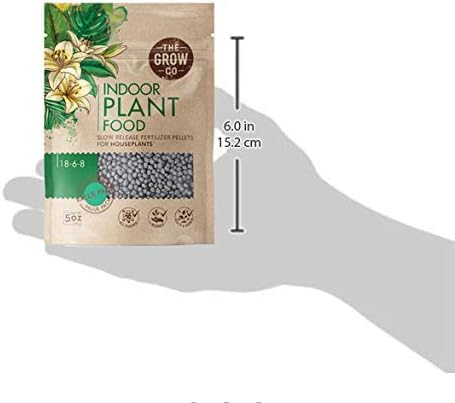 Indoor Plant Food, Slow Release Formula for Houseplants, 5oz