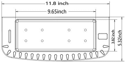 Brocraft Boat Gear Caddy/Marine Caddy for 45 Degree Lund Sport Trak