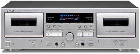 TEAC Double Cassette Deck W-1200 (SILVER)【Japan Domestic genuine products】 【Ships from JAPAN】